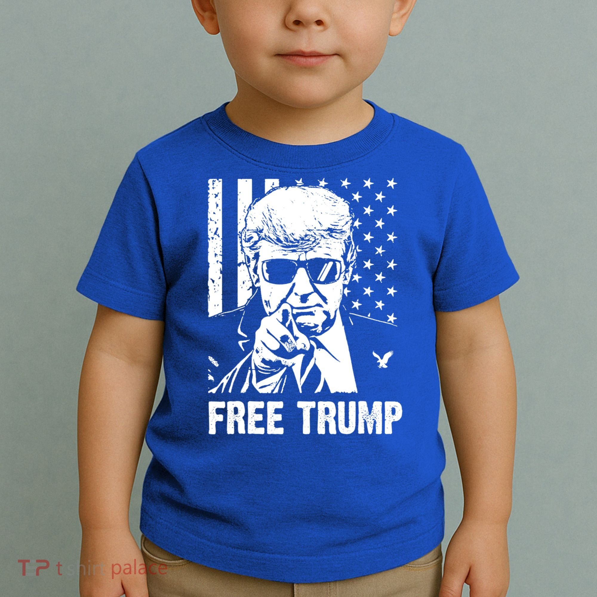 Free Donald Trump Republican Support Toddler T-Shirt