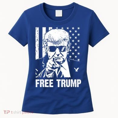 Free Donald Trump Republican Support Women's T-Shirt