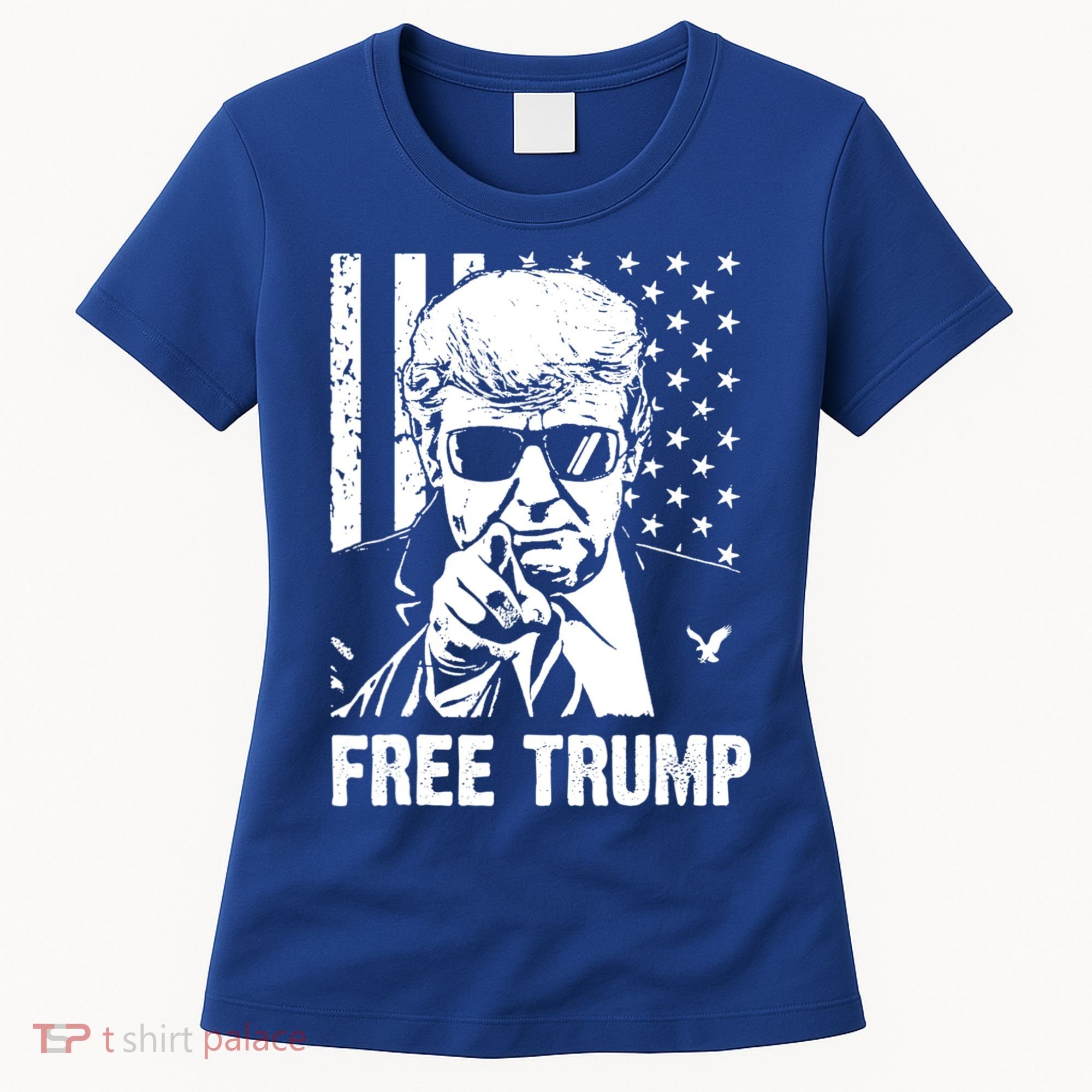 Free Donald Trump Republican Support Women's T-Shirt