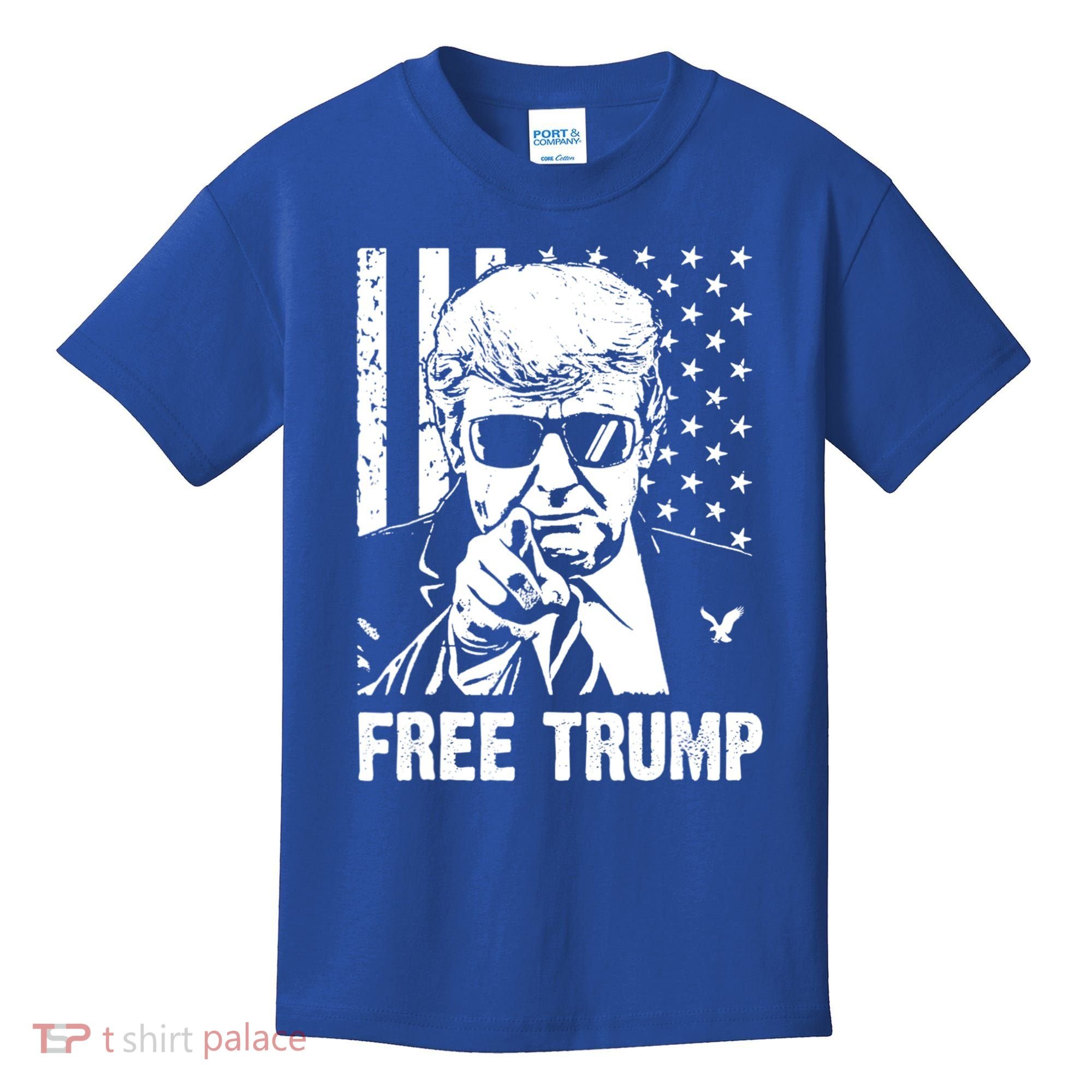 Free Donald Trump Republican Support Kids T-Shirt