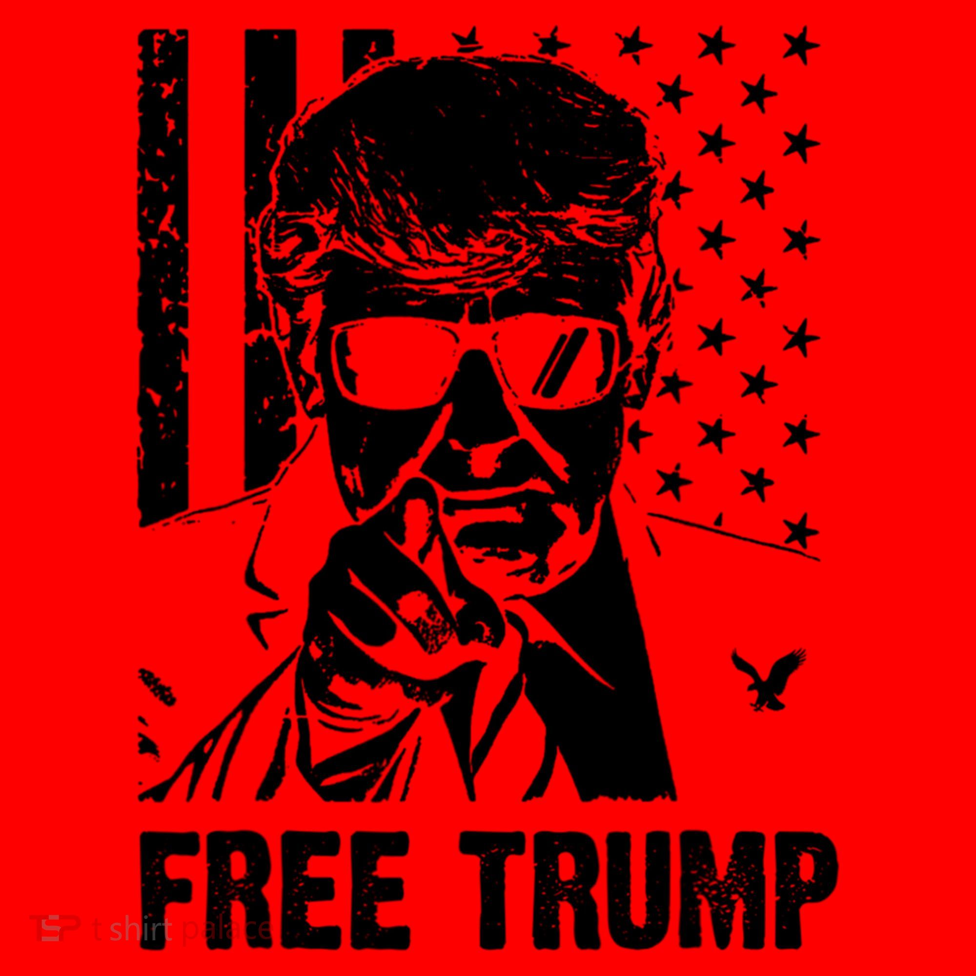 Free Donald Trump Republican Support Santa Hat