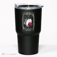 Funny Dungeon Tarot Card Cat Dice D20 Tumbler thumb 0