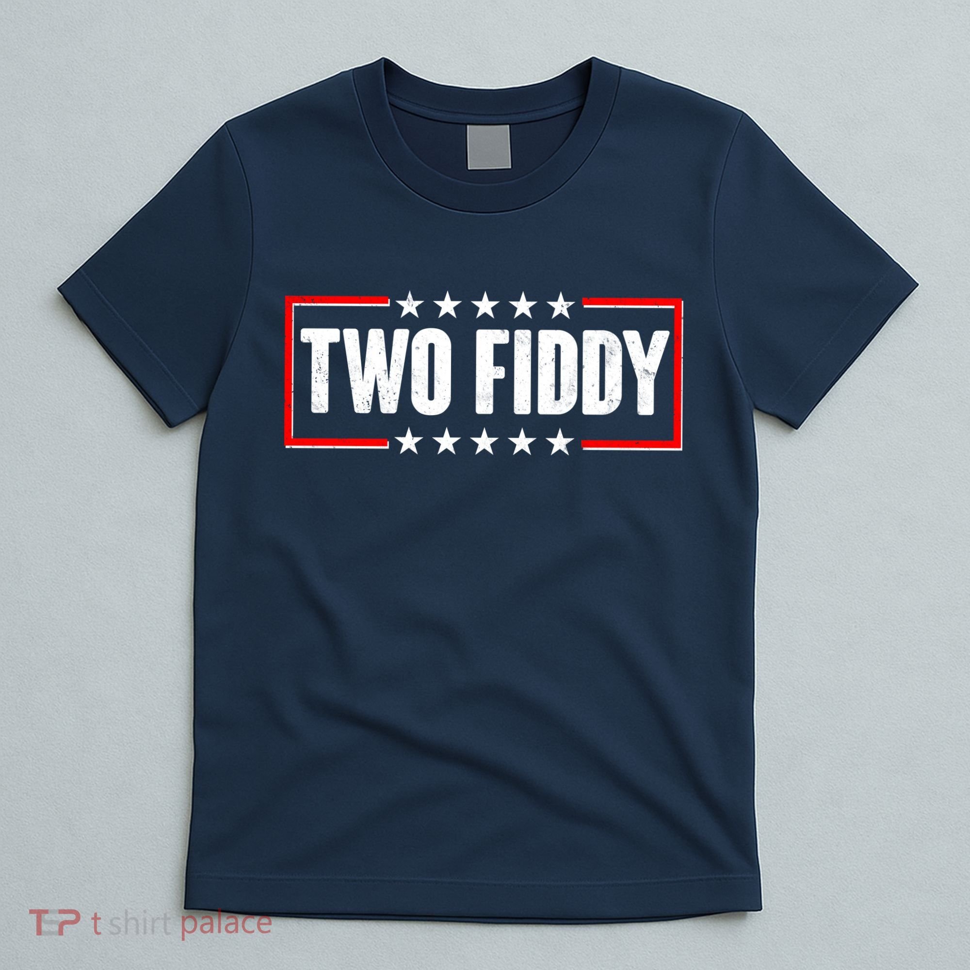 Funny Distressed Two Fiddy Celebrate 250 Years American USA Birthday Anniversary T-Shirt