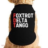 Foxtrot Delta Tango Doggie Tank thumb 0