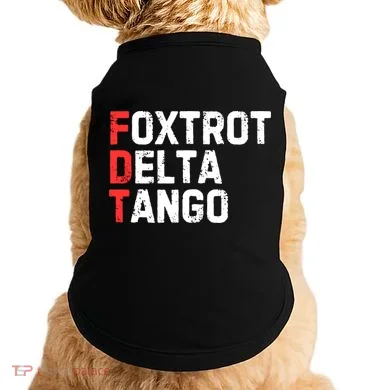 Foxtrot Delta Tango Doggie Tank