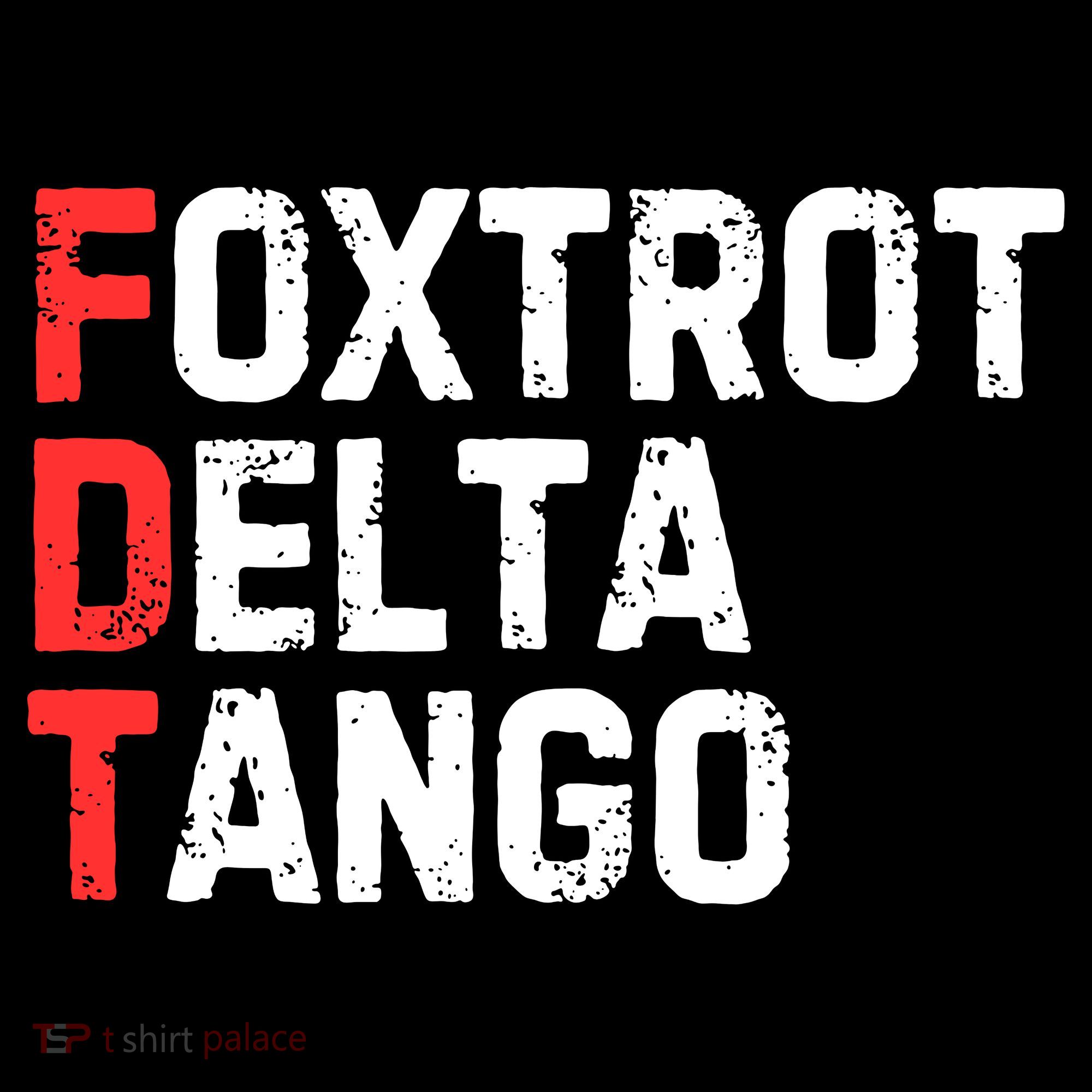 Foxtrot Delta Tango Doggie Tank