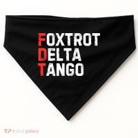 Foxtrot Delta Tango USA-Made Doggie Bandana thumb 0