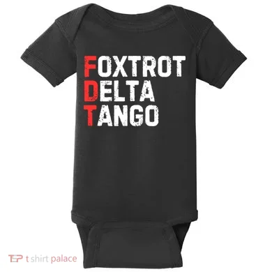 Foxtrot Delta Tango Baby Bodysuit