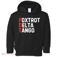 Foxtrot Delta Tango Toddler Hoodie thumb 0
