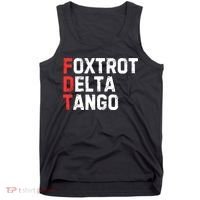 Foxtrot Delta Tango Tank Top thumb 0