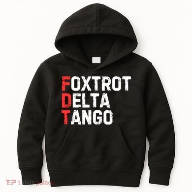 Foxtrot Delta Tango Kids Hoodie