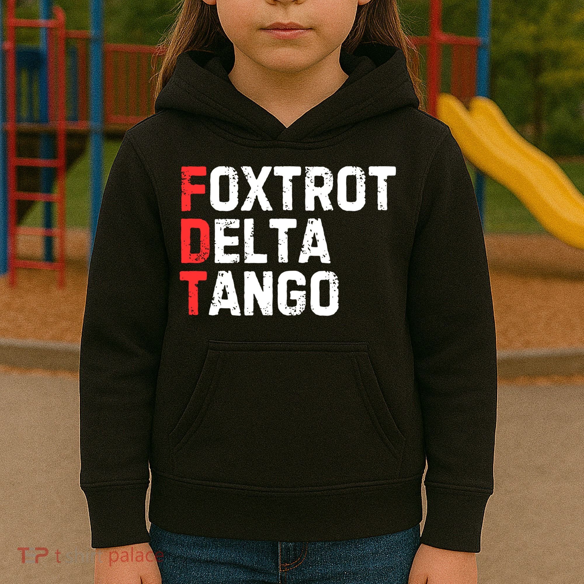 Foxtrot Delta Tango Kids Hoodie