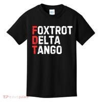 Foxtrot Delta Tango Kids T-Shirt thumb 0