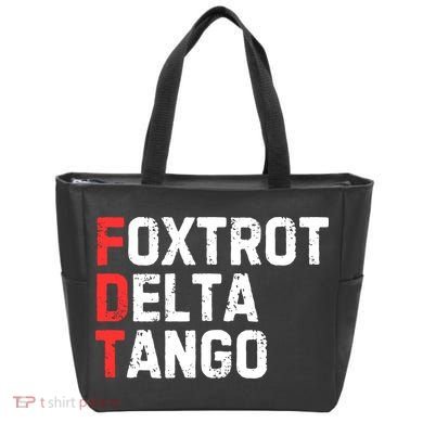 Foxtrot Delta Tango Tote Bag