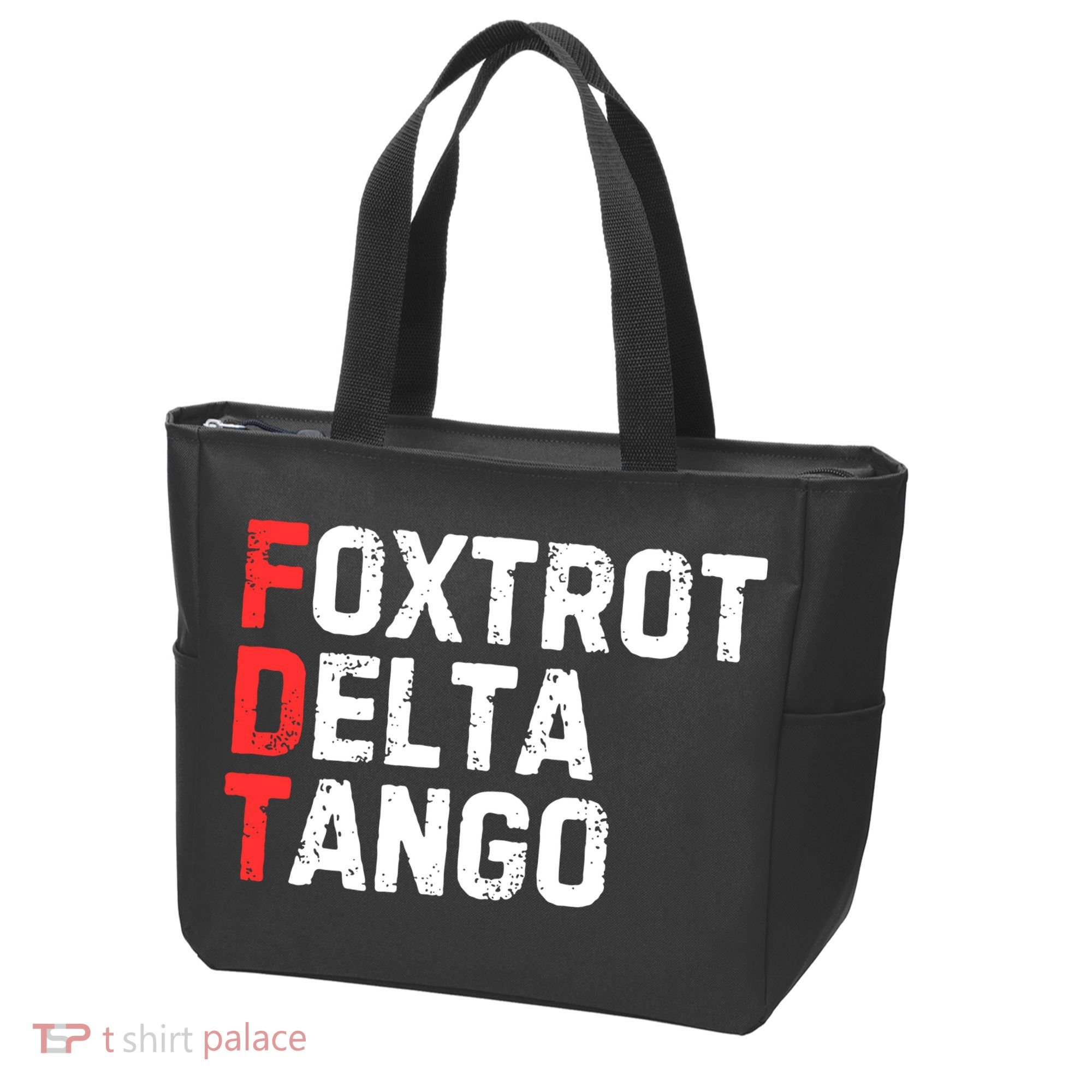 Foxtrot Delta Tango Tote Bag