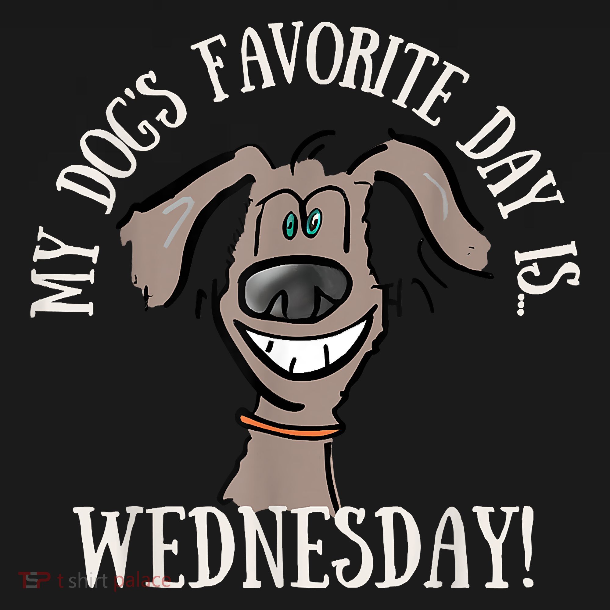 Fathers Day Tee My Dogs Favorite Day Is Wednesday HUMP DAY Women's Tank Top