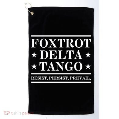 Foxtrot Delta Tango Golf Towel
