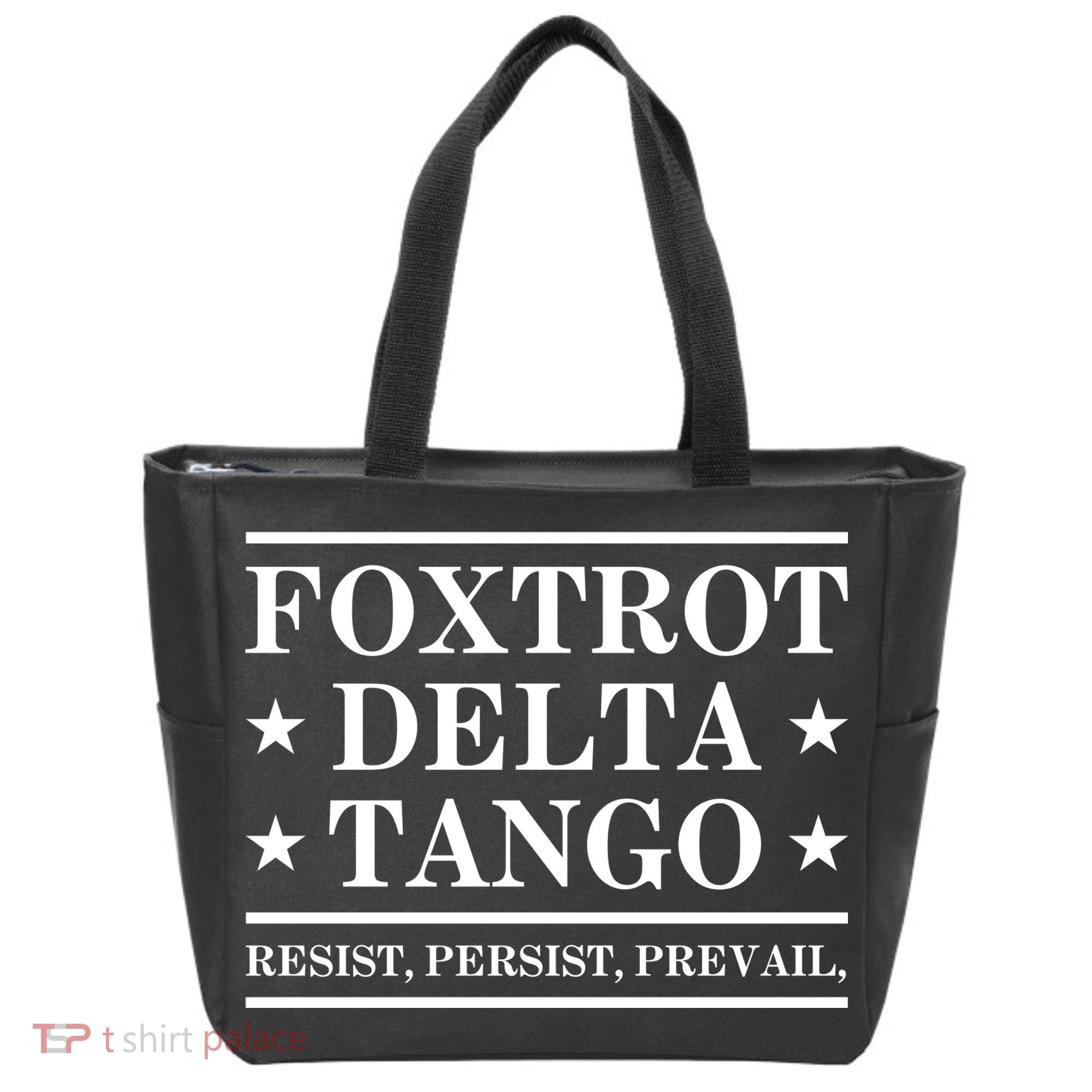 Foxtrot Delta Tango Tote Bag