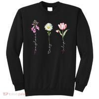 Foxglove Daisy Tulip Flower Foxglove Daisy Tulip Floral Sweatshirt thumb 0