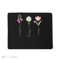 Foxglove Daisy Tulip Flower Foxglove Daisy Tulip Floral Mousepad thumb 0