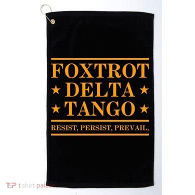 Foxtrot Delta Tango Golf Towel