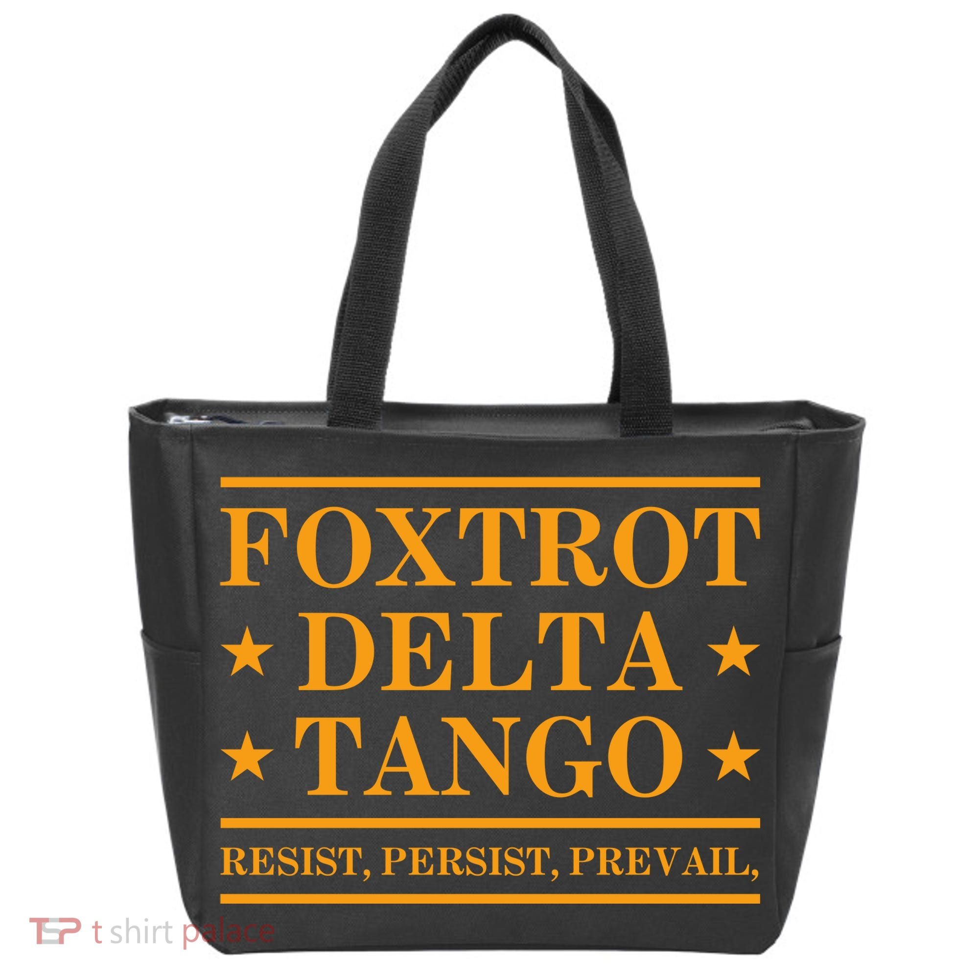 Foxtrot Delta Tango Tote Bag