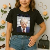 Funny Donald Trump Thug Life Squad Team Comfort Colors Boxy T-Shirt thumb 2