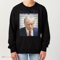 Funny Donald Trump Thug Life Squad Team Women's Sweatshirt thumb 0
