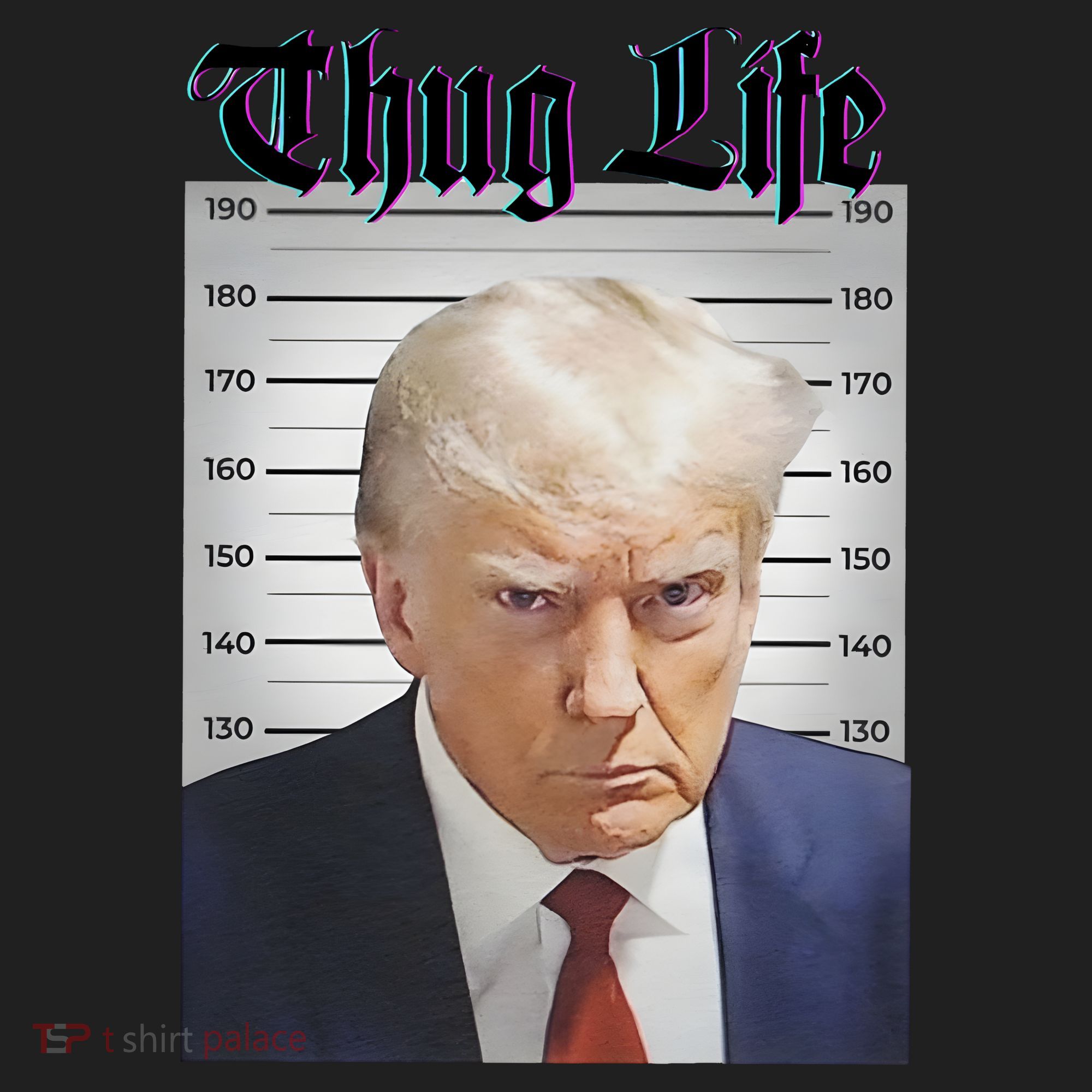 Funny Donald Trump Thug Life Squad Team Women's Sweatshirt