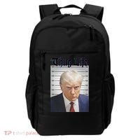 Funny Donald Trump Thug Life Squad Team Backpack thumb 0