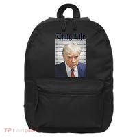 Funny Donald Trump Thug Life Squad Team 16 in Basic Backpack thumb 0