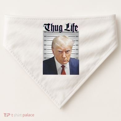 Funny Donald Trump Thug Life Squad Team USA-Made Doggie Bandana