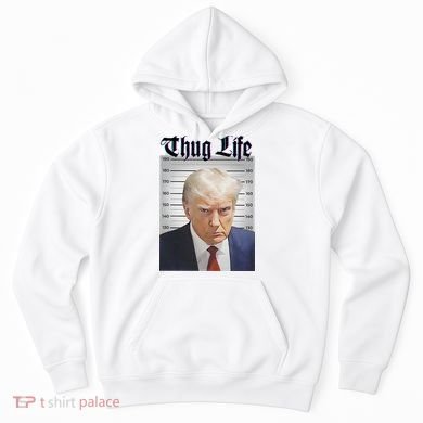 Funny Donald Trump Thug Life Squad Team Hoodie