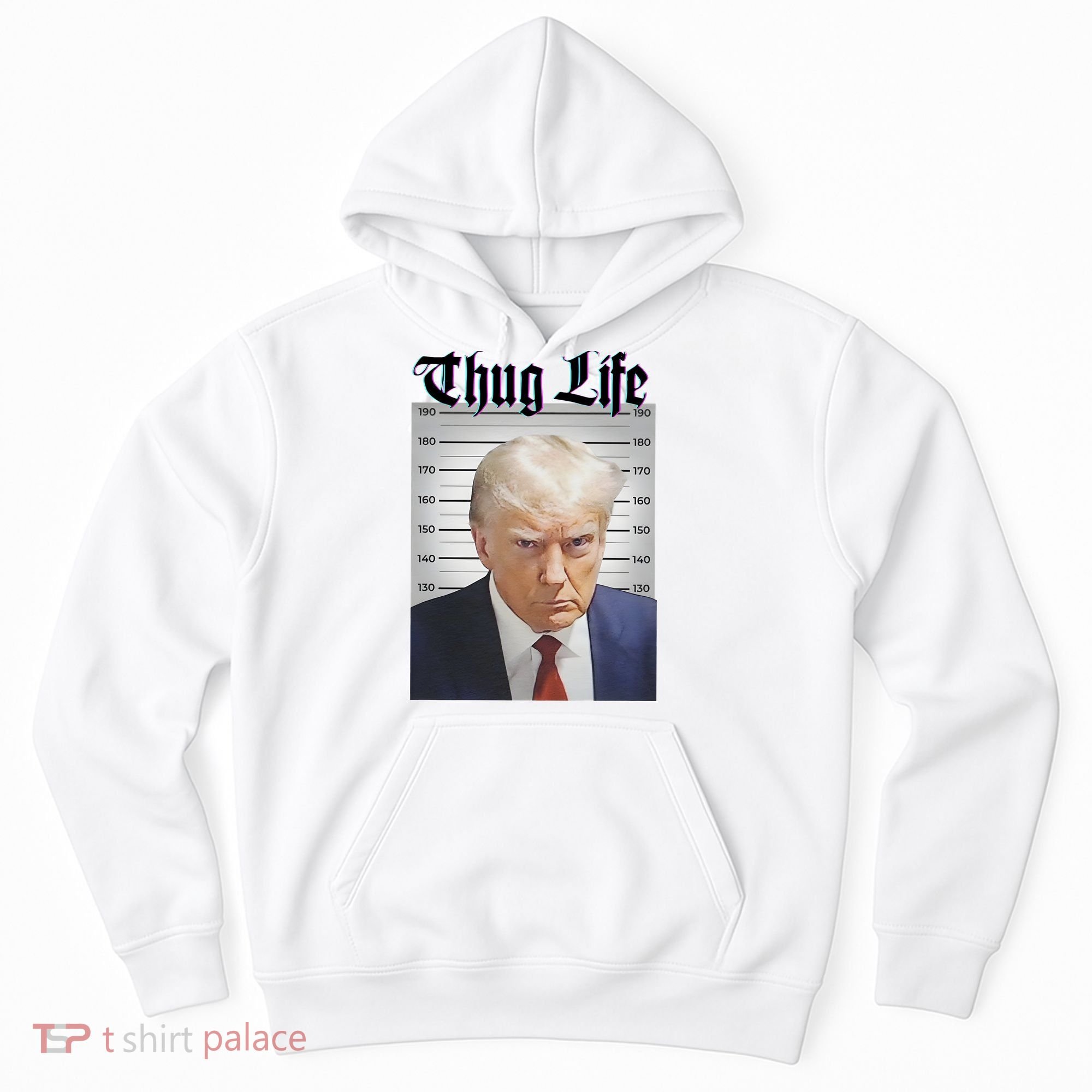 Funny Donald Trump Thug Life Squad Team Hoodie