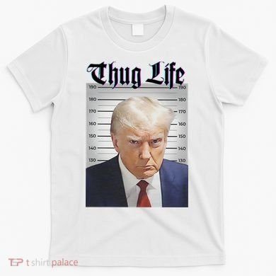 Funny Donald Trump Thug Life Squad Team T-Shirt