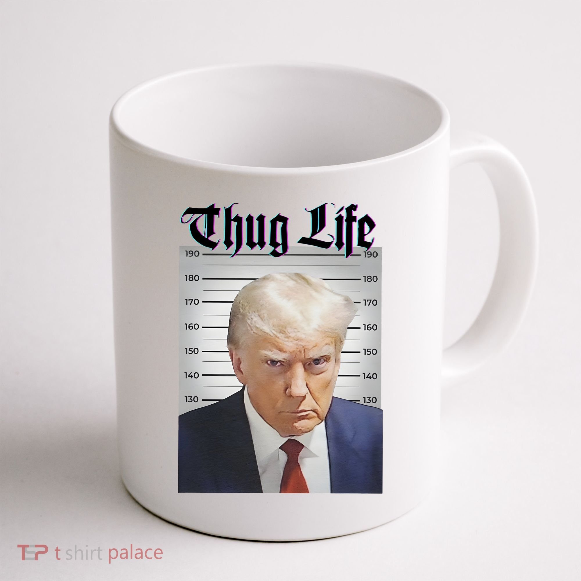 Funny Donald Trump Thug Life Squad Team Coffee Mug