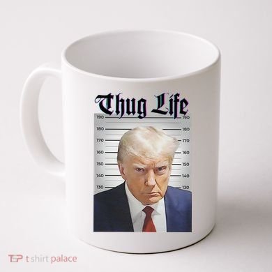 Funny Donald Trump Thug Life Squad Team Coffee Mug