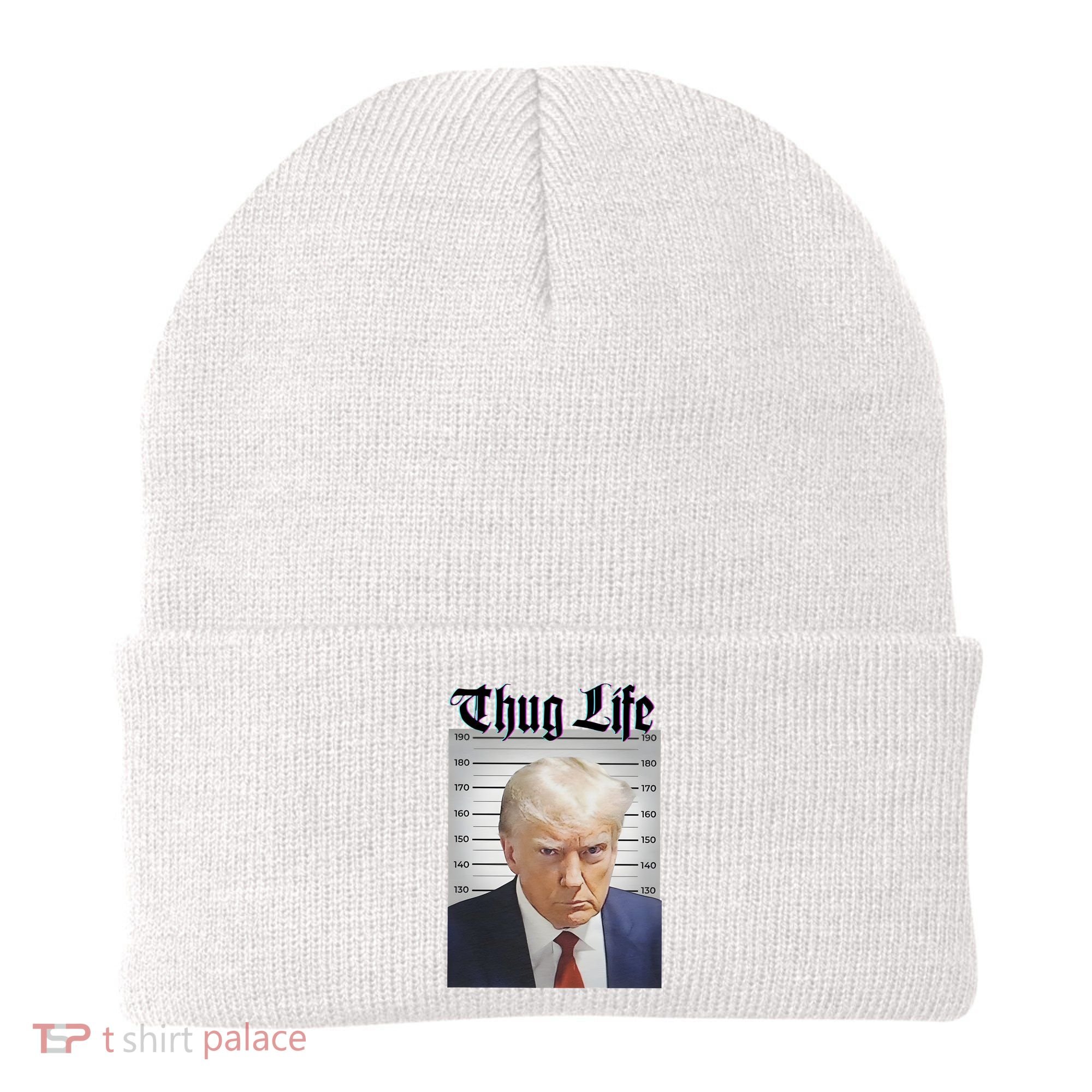 Funny Donald Trump Thug Life Squad Team Beanie