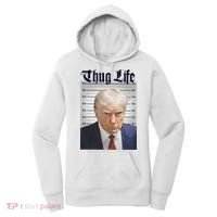 Funny Donald Trump Thug Life Squad Team Women's Hoodie thumb 0