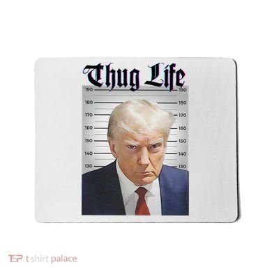 Funny Donald Trump Thug Life Squad Team Mousepad