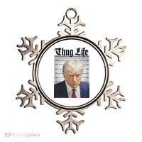 Funny Donald Trump Thug Life Squad Team Ornament thumb 0