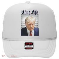 Funny Donald Trump Thug Life Squad Team Hat thumb 0
