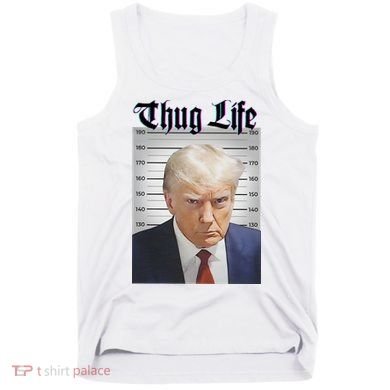 Funny Donald Trump Thug Life Squad Team Tank Top