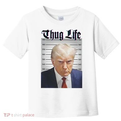 Funny Donald Trump Thug Life Squad Team Toddler T-Shirt