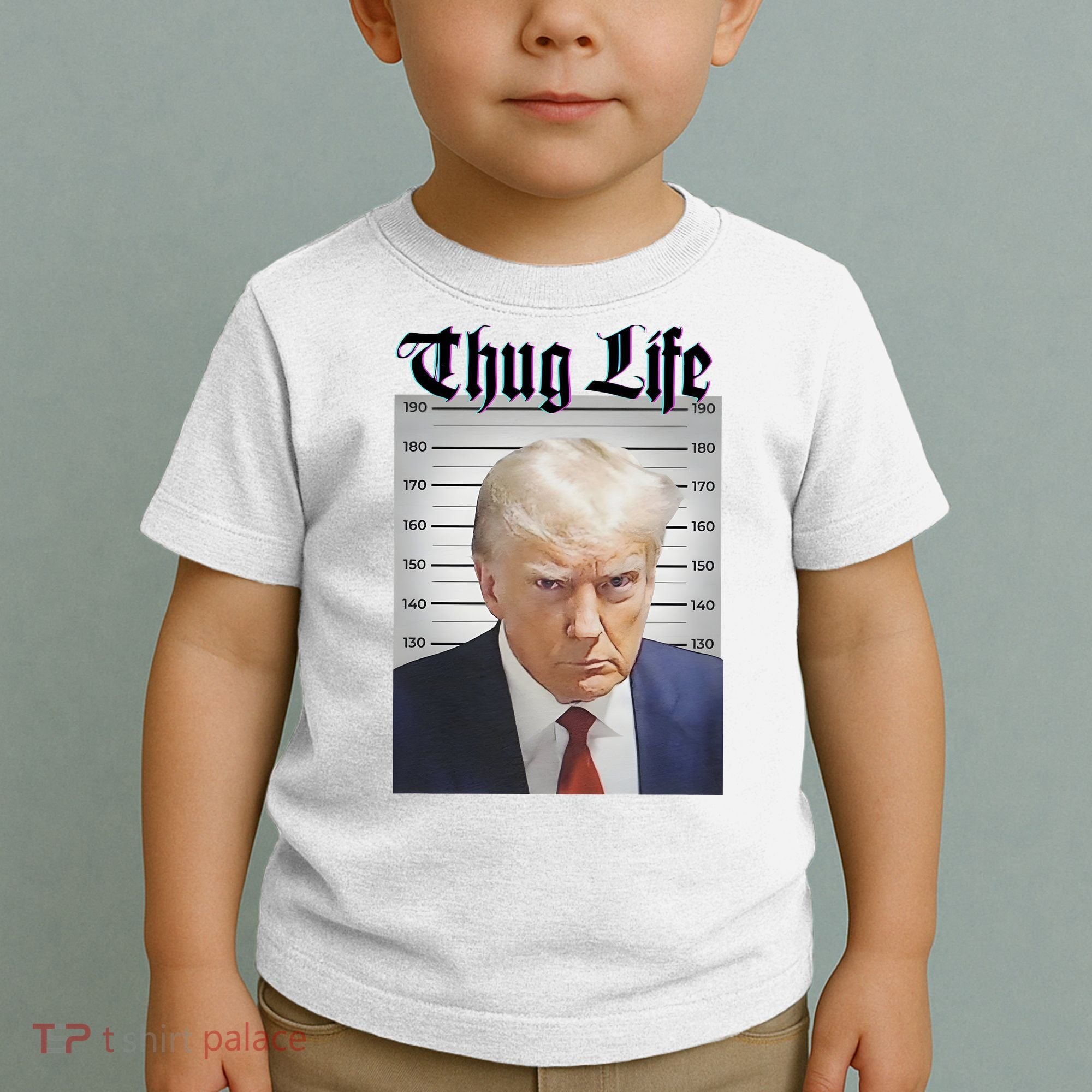 Funny Donald Trump Thug Life Squad Team Toddler T-Shirt