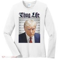 Funny Donald Trump Thug Life Squad Team Women's Long Sleeve Shirt thumb 0