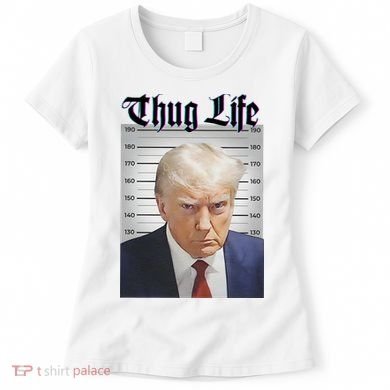 Funny Donald Trump Thug Life Squad Team Women's T-Shirt