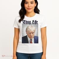 Funny Donald Trump Thug Life Squad Team Women's T-Shirt thumb 4