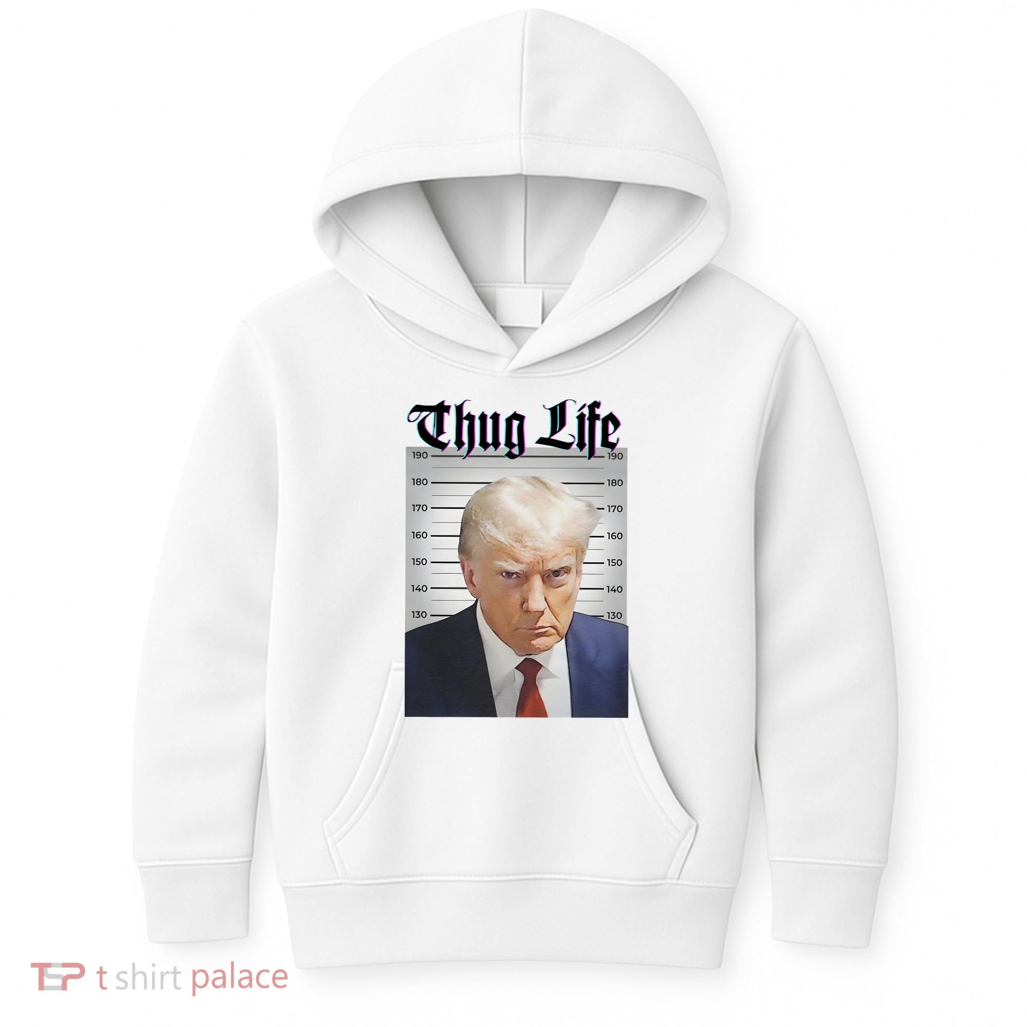 Funny Donald Trump Thug Life Squad Team Kids Hoodie