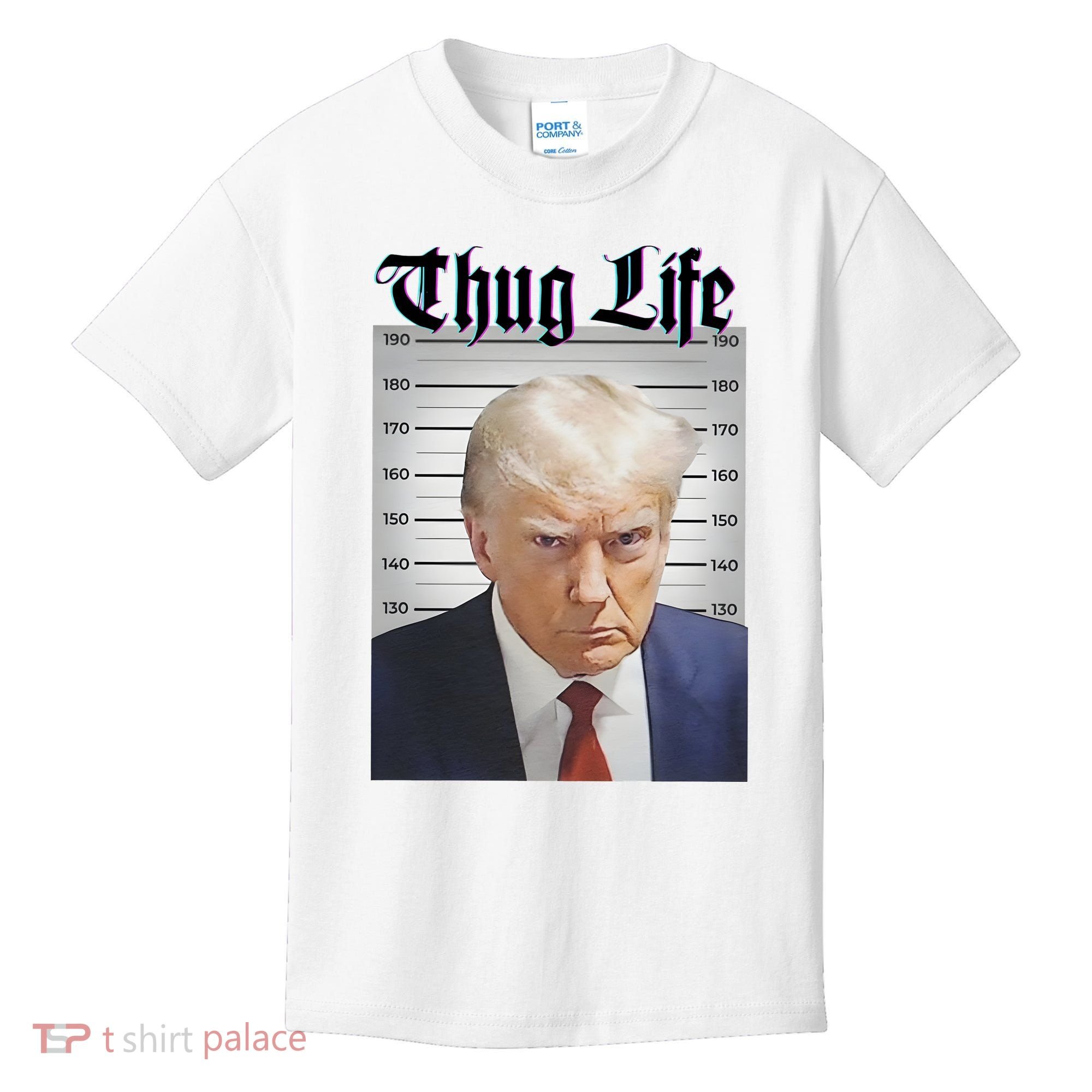 Funny Donald Trump Thug Life Squad Team Kids T-Shirt